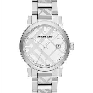 Burberry Unisex Swiss Stainless Steel Bracelet Watch 38mm BU9037 The City